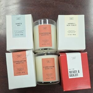 NWT Madewell Set Of 6 Mini Candles